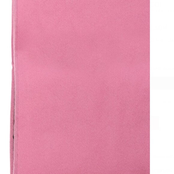 GUCCI SCARF REVERSIBLE PINK GG MONOGRAM LOGO WOOL SILK 71" - Picture 5 of 16